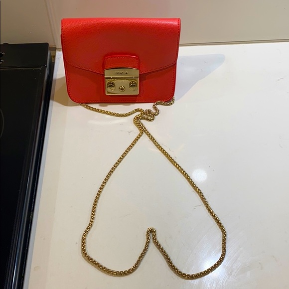 Furla small pink crossbody bag - Picture 1 of 6